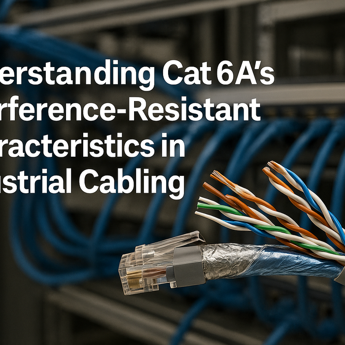 Cat 6A’s Interference-Resistant Characteristics in Industrial Cabling
