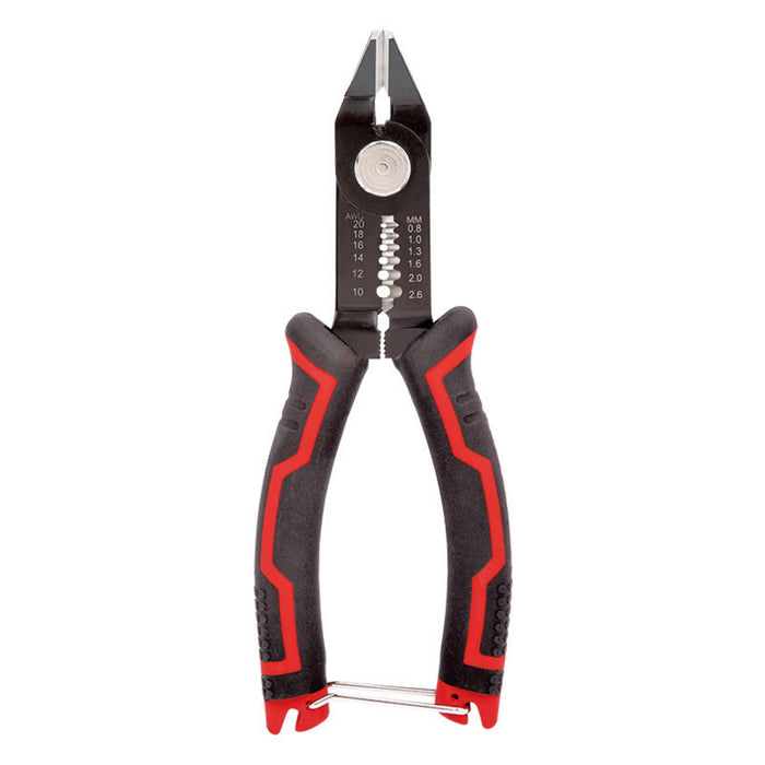 Wire Stripper and Cutters, 10-20AWG Wire Stripper Tool Flush Plier, 6inch