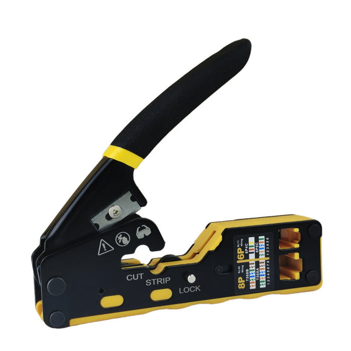 Modular Plug Crimper Kit for Cat5 Cat6 RJ45 RJ11 RJ12 Network Connectors