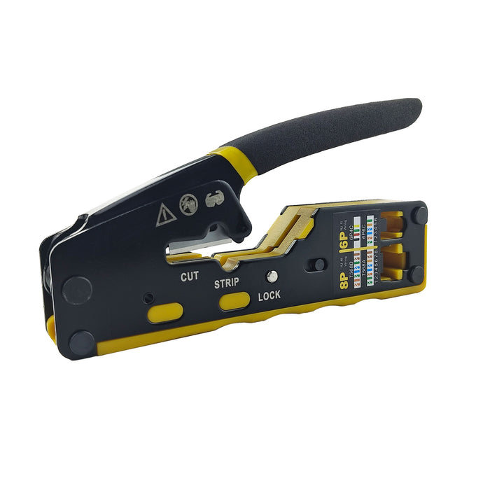Modular Plug Crimper Kit for Cat5 Cat6 RJ45 RJ11 RJ12 Network Connectors