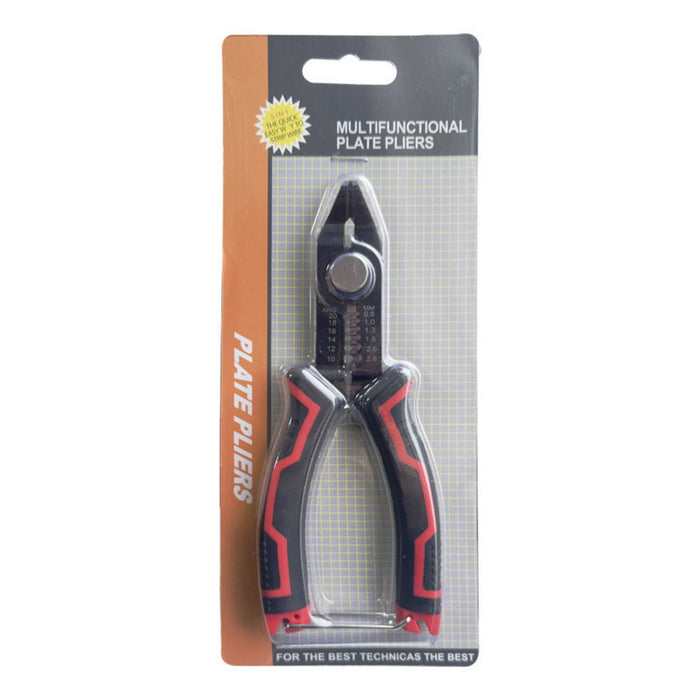 Wire Stripper and Cutters, 10-20AWG Wire Stripper Tool Flush Plier, 6inch