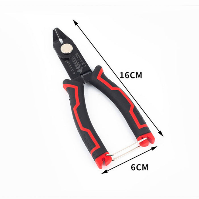 Wire Stripper and Cutters, 10-20AWG Wire Stripper Tool Flush Plier, 6inch