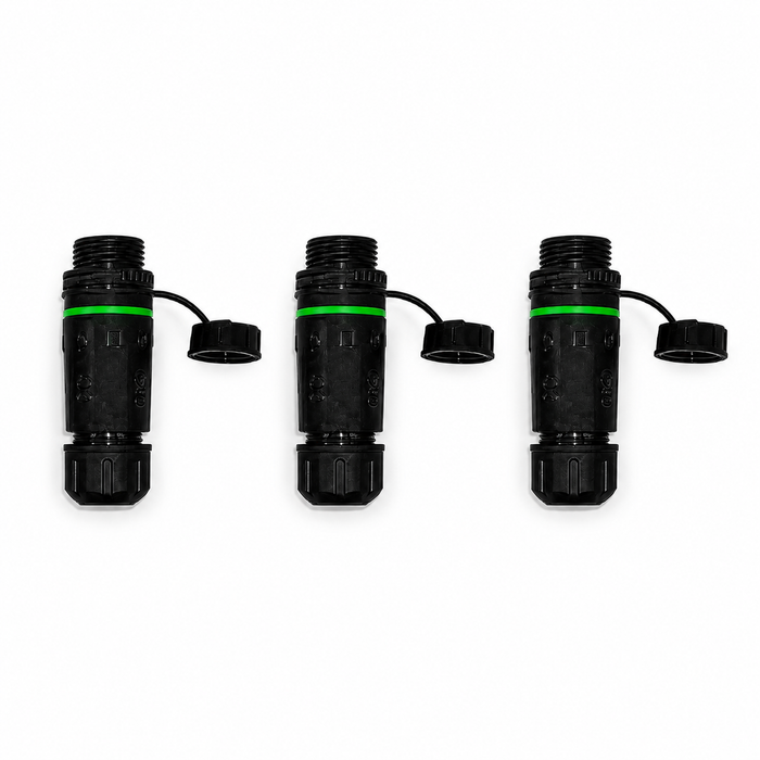 Waterproof RJ45 Coupler IP68 Female to Female CAT6/CAT5 8P8C for PoE Extender Adapter