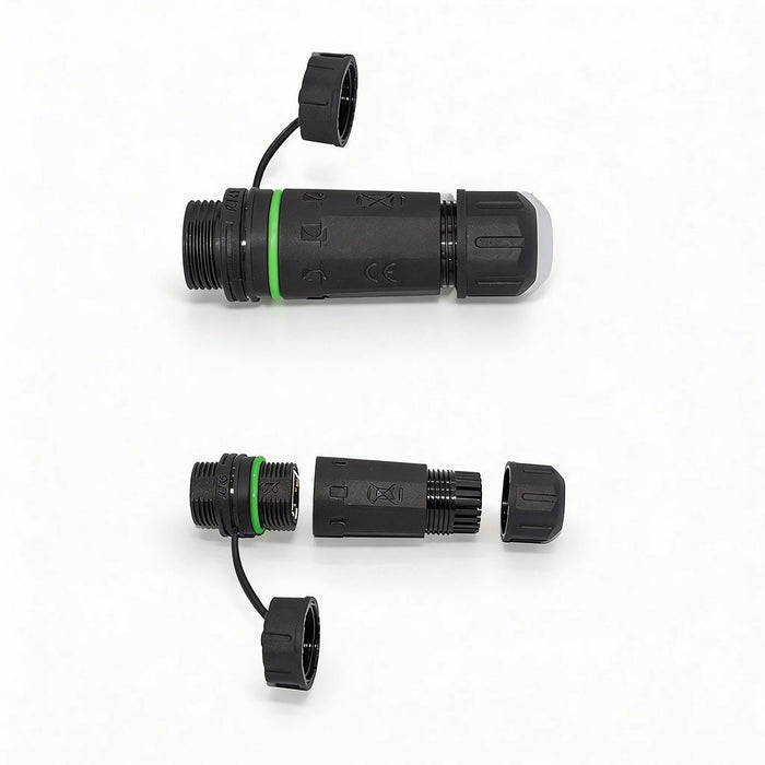 Waterproof RJ45 Coupler IP68 Female to Female CAT6/CAT5 8P8C for PoE Extender Adapter
