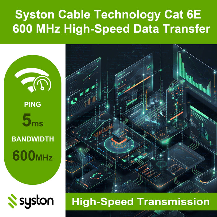 CAT 6E Ethernet Bulk Cable,600MHz,23/4pr Solid CU,CMP,Shielded