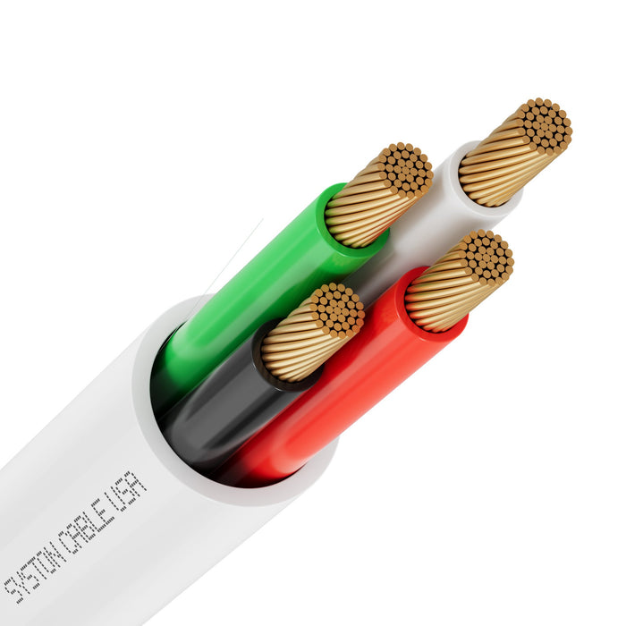 14/4 Audio Cable,Stranded Copper,CL3R,Indoor/Outdoor,UV Res