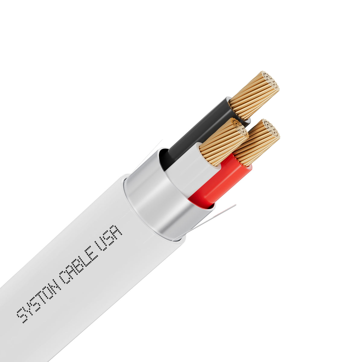 16/3 Security Wire,Burglar Alarm Cable,CL3P,Shielded,Stranded Copper,U ...