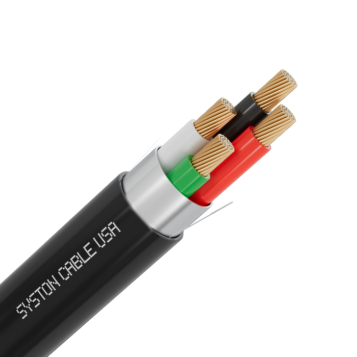 Pre-order 16/4 Security Wire,Burglar Alarm Cable,CL3P,Shielded,Stranded Copper,UV Res,Black