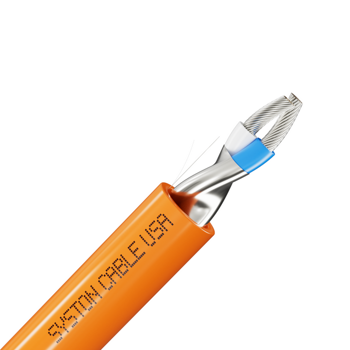 22AWG 1Pr RS-485 Building Automation Cable Shielded Tinned Copper
