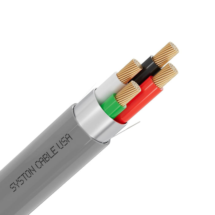 18/4 Security Wire,Burglar Alarm Cable,CL3R,Shielded,Stranded Copper,UV Res