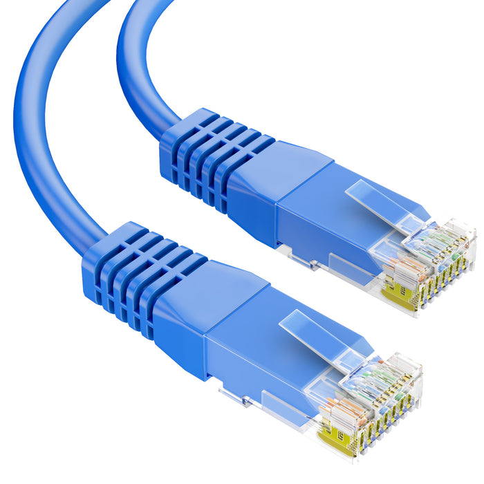 CAT 6E Ethernet RJ45 Patch Cable, 600MHz, 23/4pr Solid CU, CMR, Indoor/Outdoor