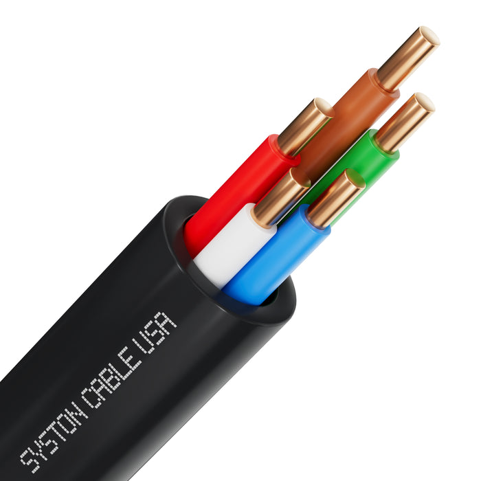 18/5 Sprinkler Wire, Solid Copper, Irrigation Systems, Direct Burial, Water Resistant,Underground