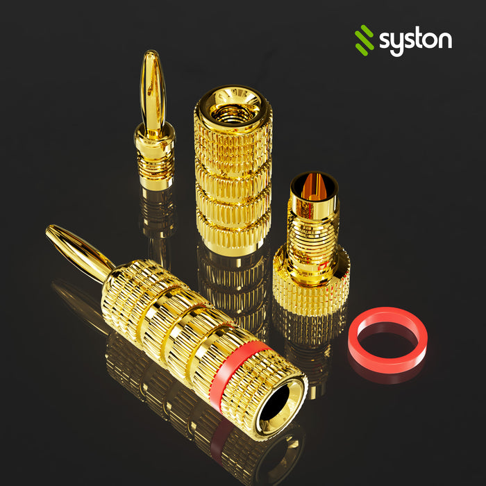 Speaker Banana Plugs, Speaker Banana Plugs, for Speaker Wire, Home Audio Theater Systems